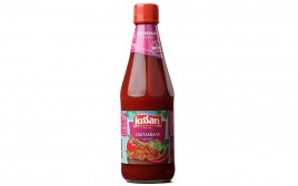 Kissan Chatakdaar Ketchup   Glass Bottle  500 grams